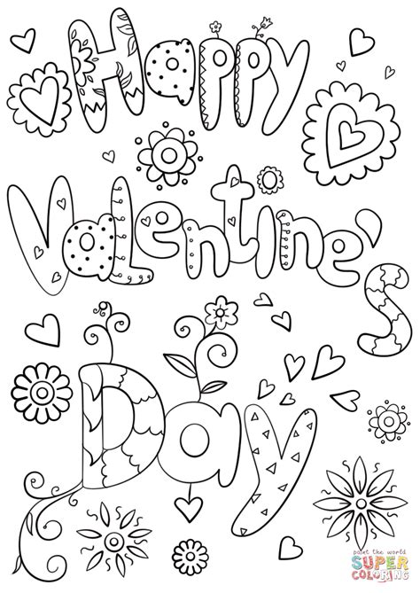 Free Printable Valentine S Day Coloring Pages